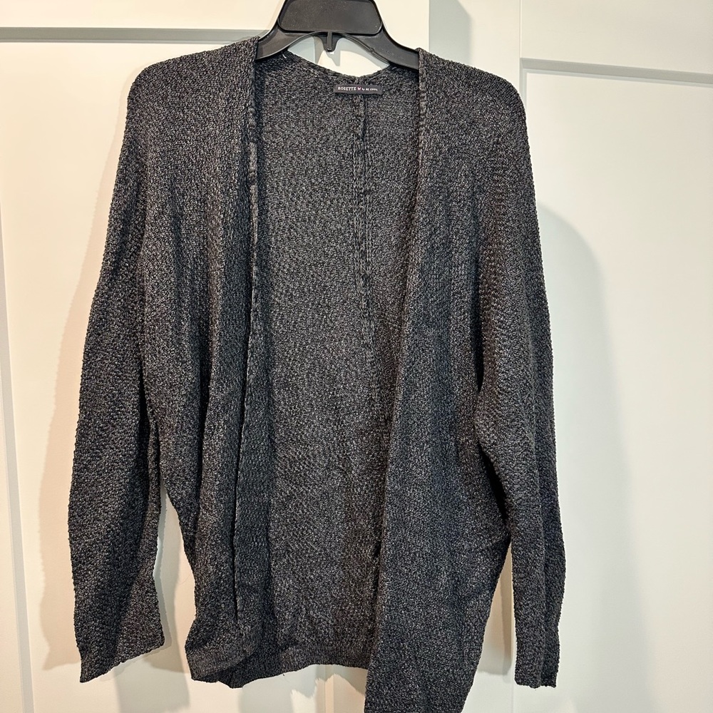 Gray cardigan, size M/L